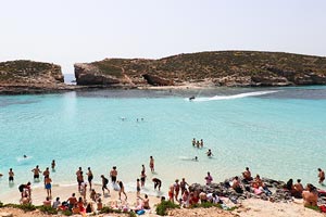 Comino - Sininen laguuni Malta