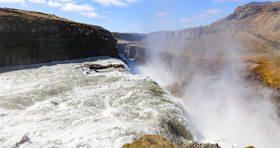 Gullfoss, Islanti