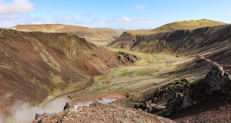 Reykjadalurin laakso, Kultainen kierros, Islanti
