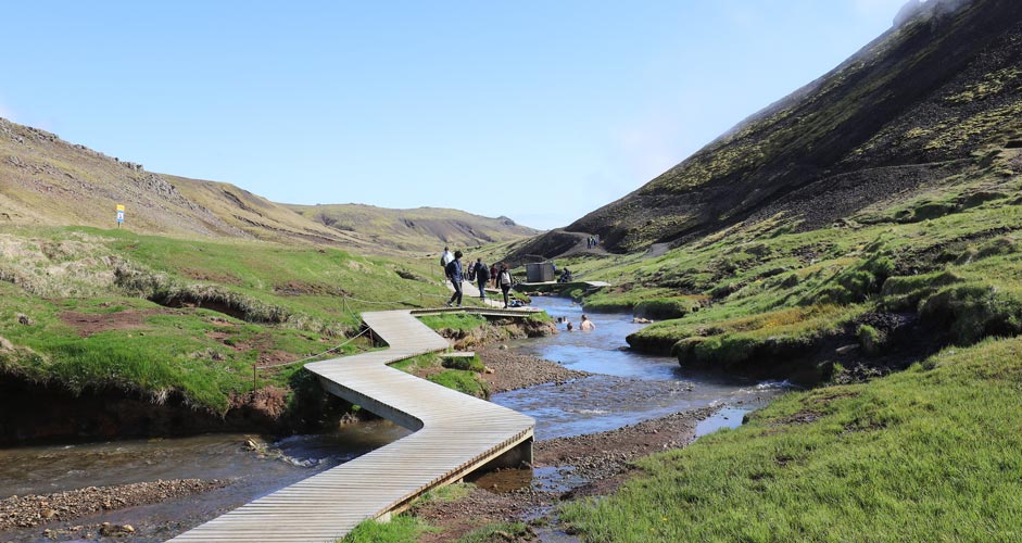 Reykjadalurin laakso
