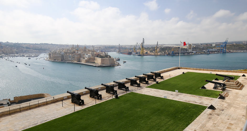 Saluting Battery, Valletta