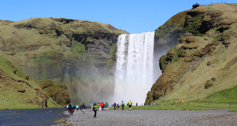 Skogafoss, Etelä-Islanti