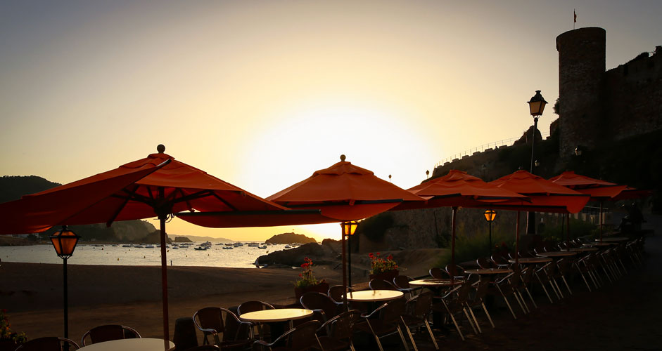 Tossa de Mar auringonnousu