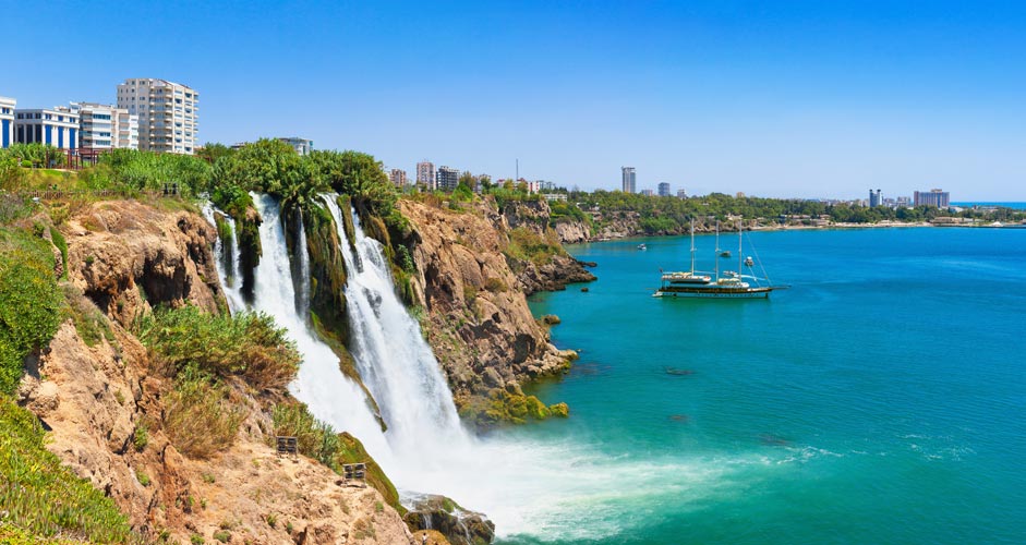 Alemmat Duden-vesuputoukset, Antalya