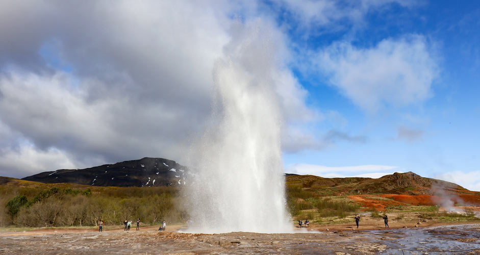 Strokkur, Haukadalurin laakso, Kultainen kierros