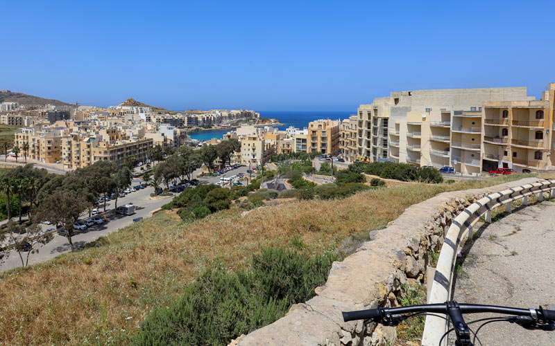 Pyöräretkellä Gozolla