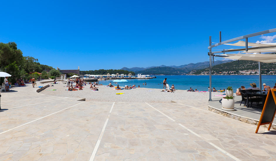 Copacabana Beach, Dubrovnik, Kroatia