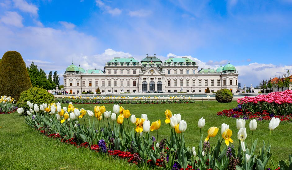 Ylempi Belvederen palatsi - Wienin nähtävyydet