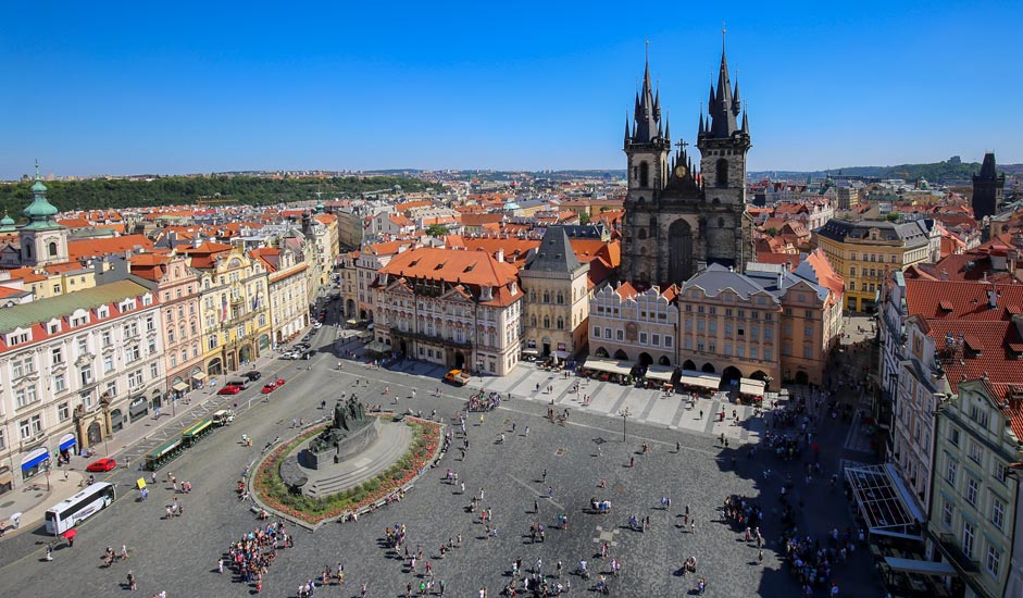 Vanhankaupungin aukio - Prahan nähtävyydet