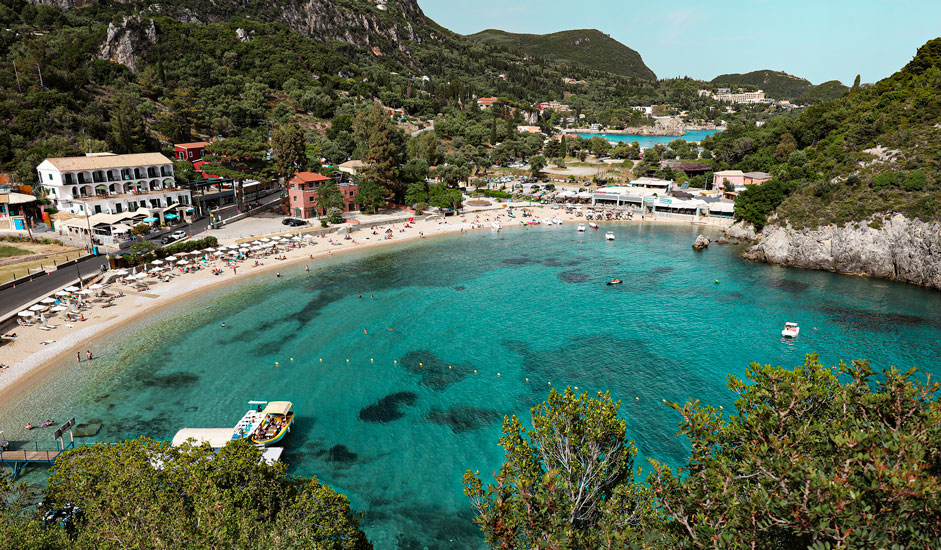 Agios Spiridonin ranta - Paleokastritsa