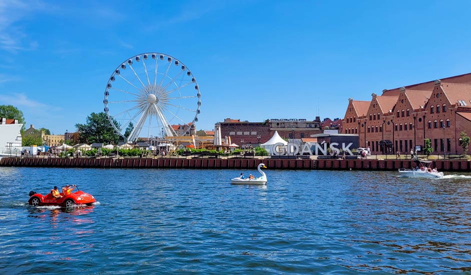 Maailmanpyörä Gdansk