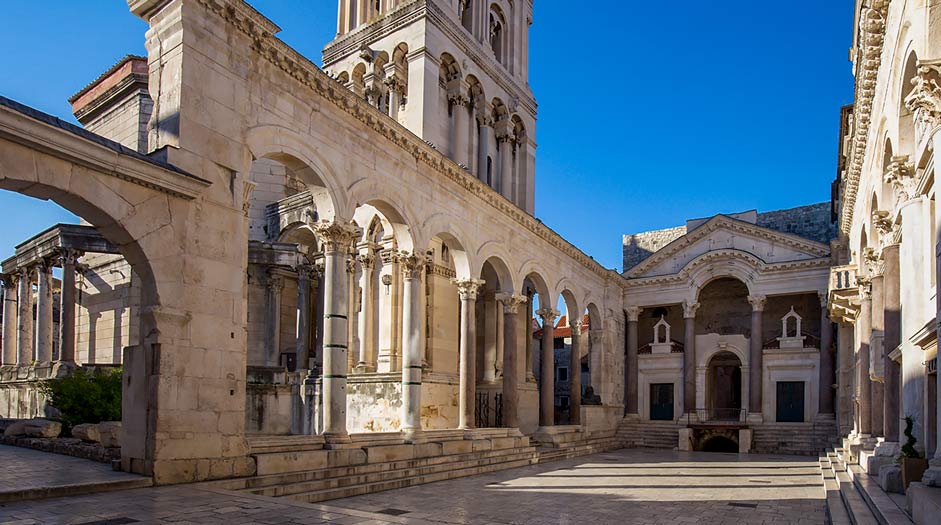 Diocletianuksen palatsi, Split, Kroatia