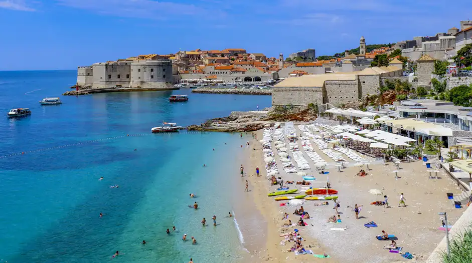 Banje Beach, Dubrovnik