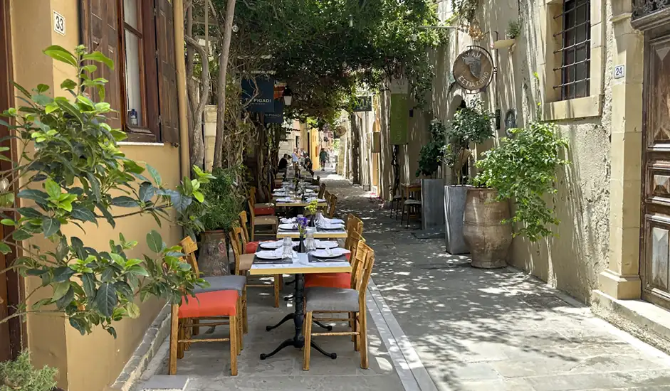 Rethymnon - ravintola