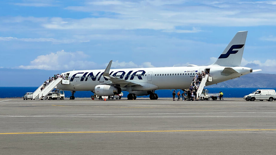 Finnairin Airbus